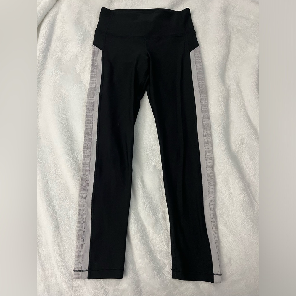 Under Armour Compression Heat Gear Branded Leggings Size S